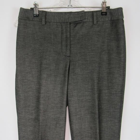 TALBOTS High Waist Straight Leg Pant Gray Trouser Dress Pants Women’s Size 4P - Picture 3 of 13